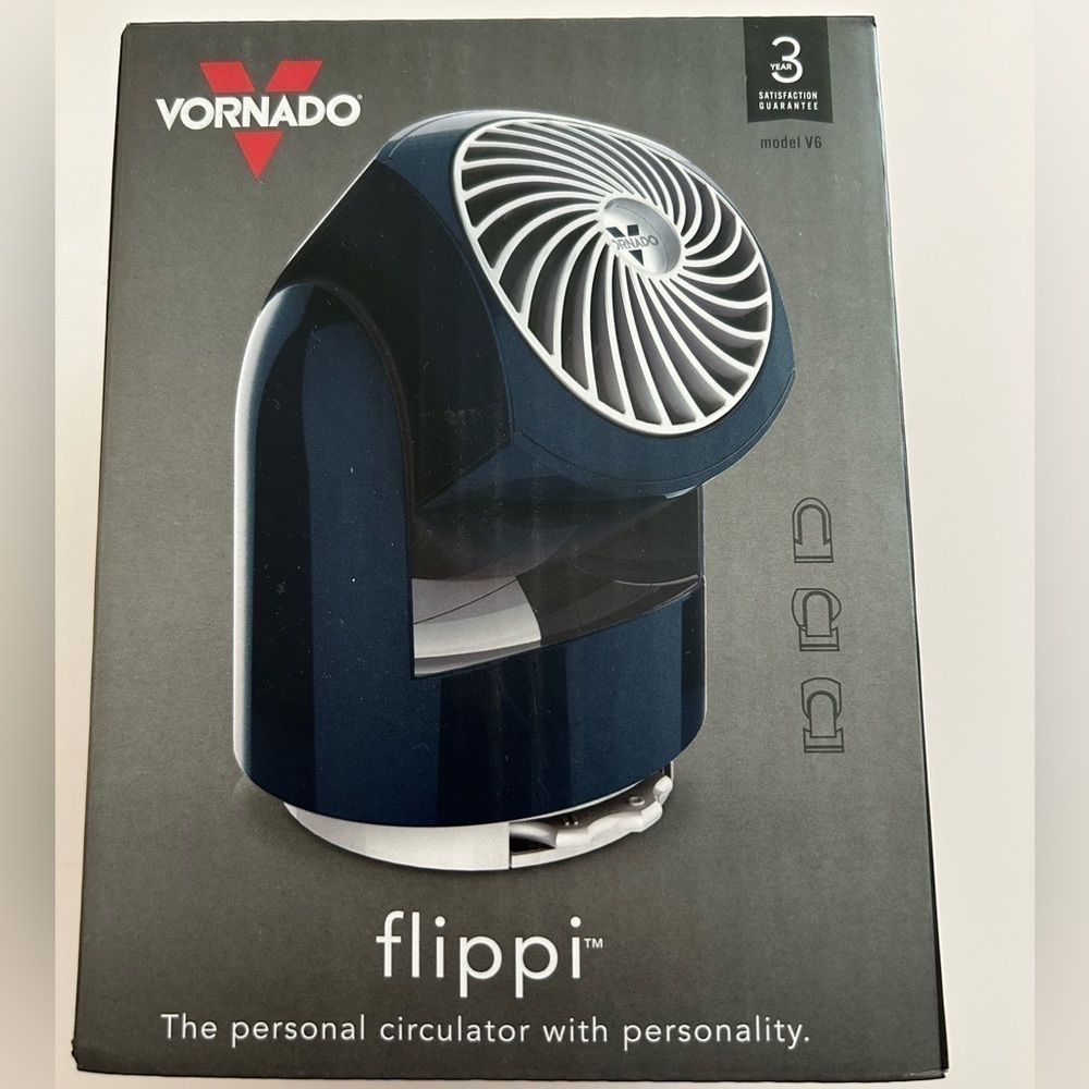 Vornado Flippi V6 Personal Fan / BRAND NEW SEALED BOX.